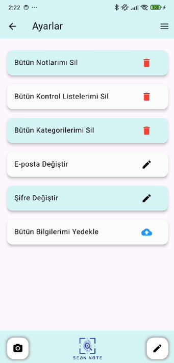 AI Destekli Akıllı Not Uygulaması — 3